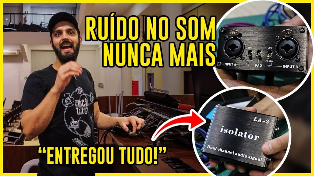 Como acabar com ruidos e interferencias no sistema de audio 1