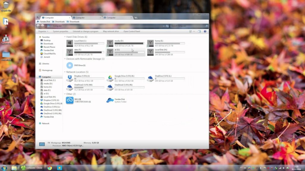 Como adicionar abas no windows explorer usando clover 1