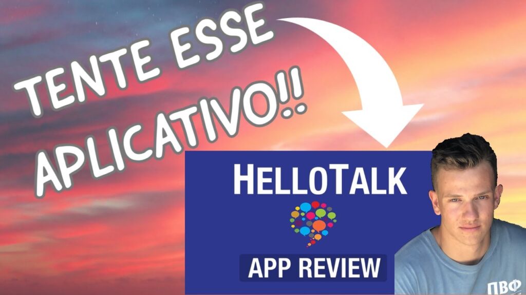 Como usar o app hellotalk para aprender ingles 1