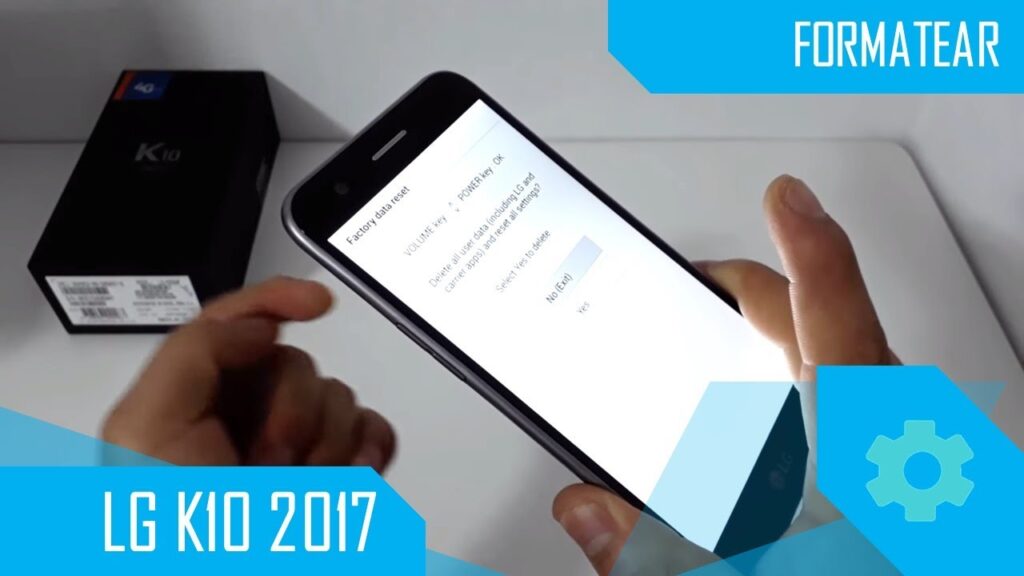 Como resetar o lg k10 1
