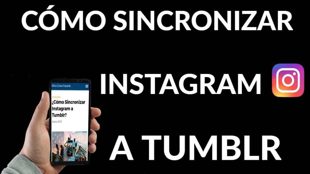 Como vincular contas do instagram e tumblr e publicar posts no blog 1