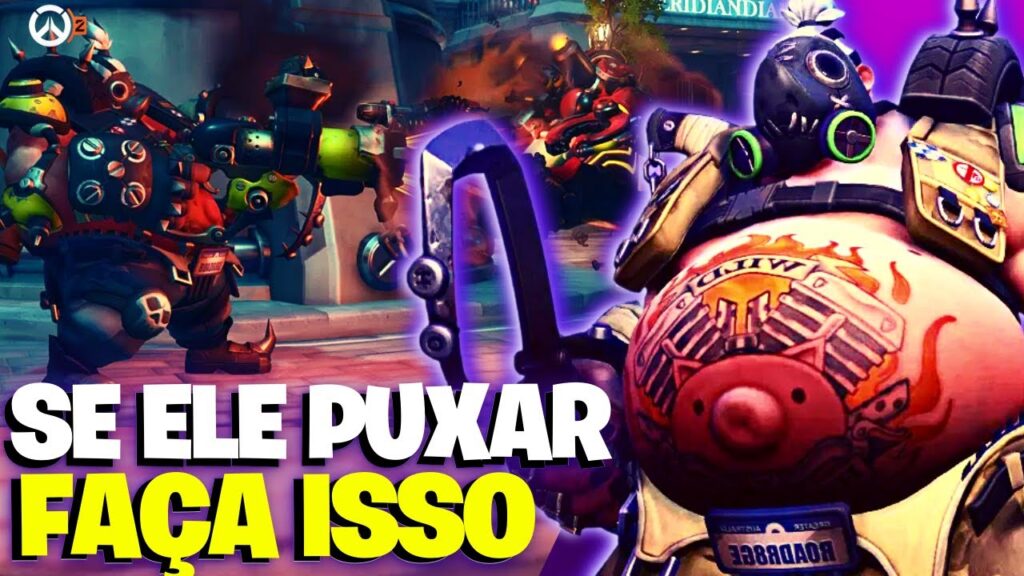 Como jogar com o personagem roadhog em overwatch 1
