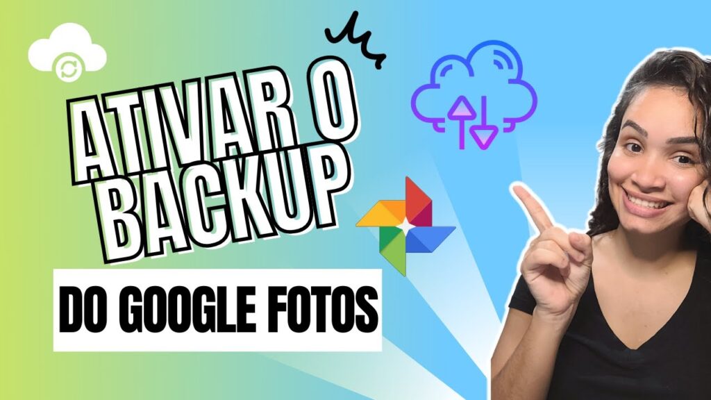 Como fazer backup no google fotos 1