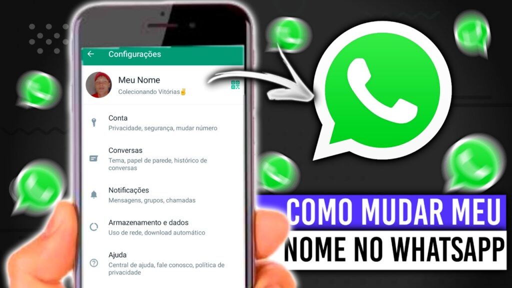 Como editar o nome de exibicao de contato do whatsapp para iphone 1