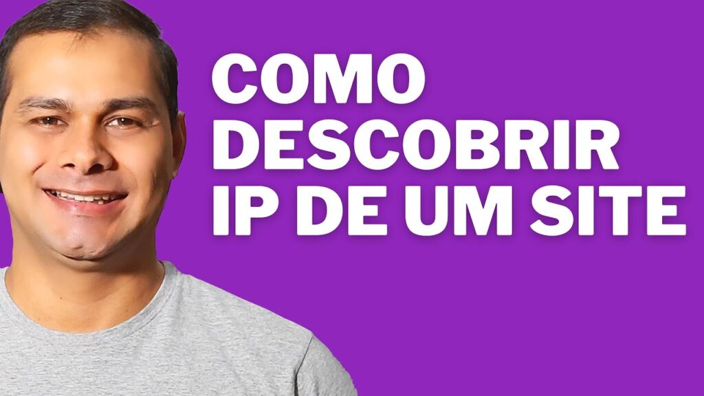 Como descobrir o ip de um site 1