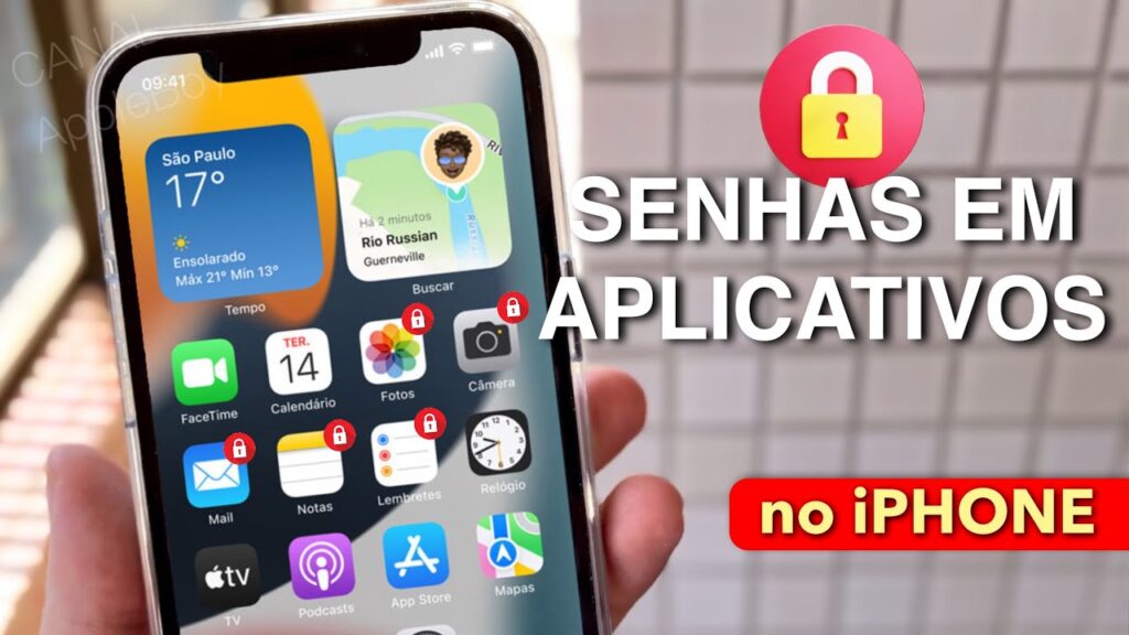 Como colocar senha no iphone 5s e proteger o celular da apple 1