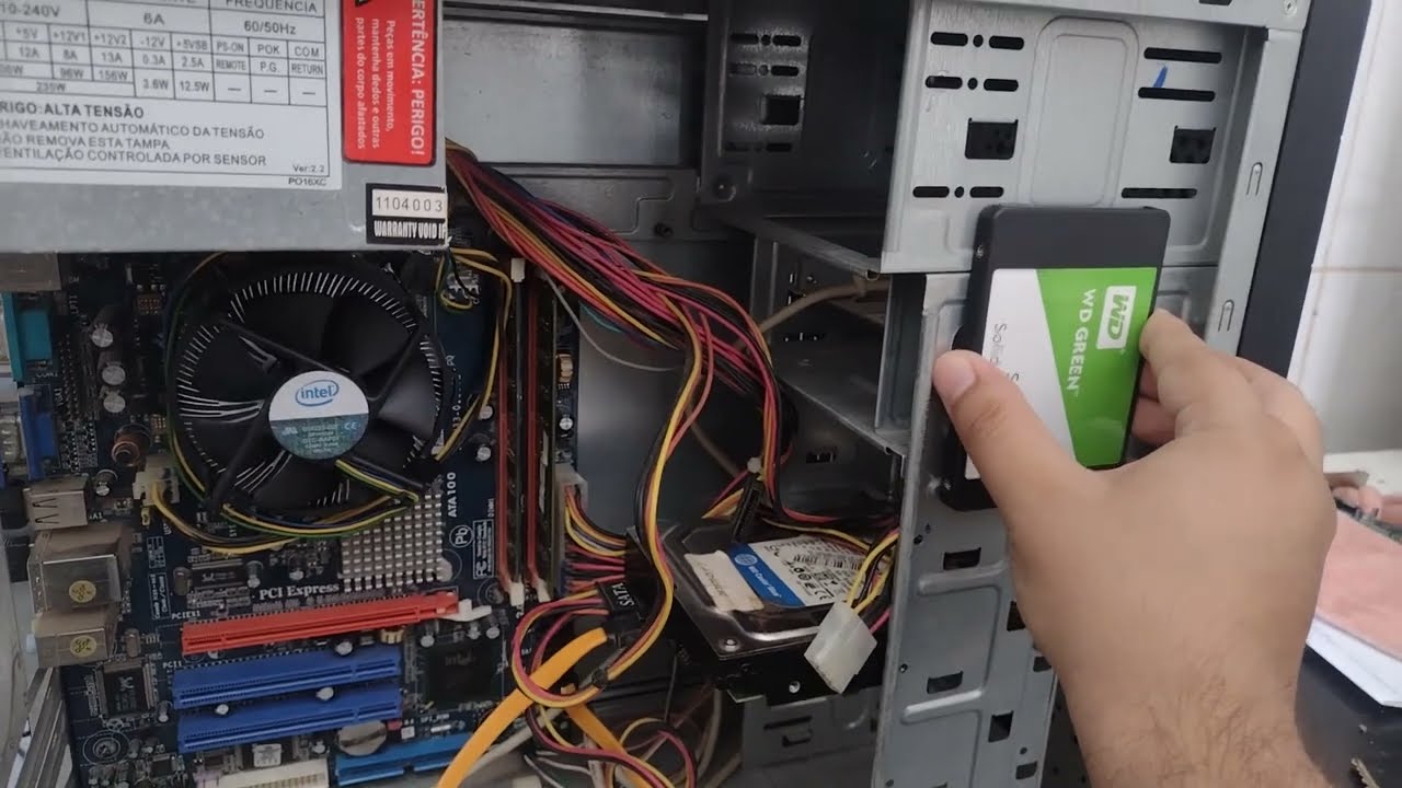 Como instalar um hd sata extra no seu computador 11
