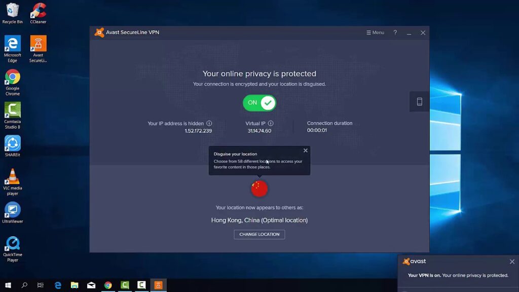 Como usar o avast secureline vpn no pc 1