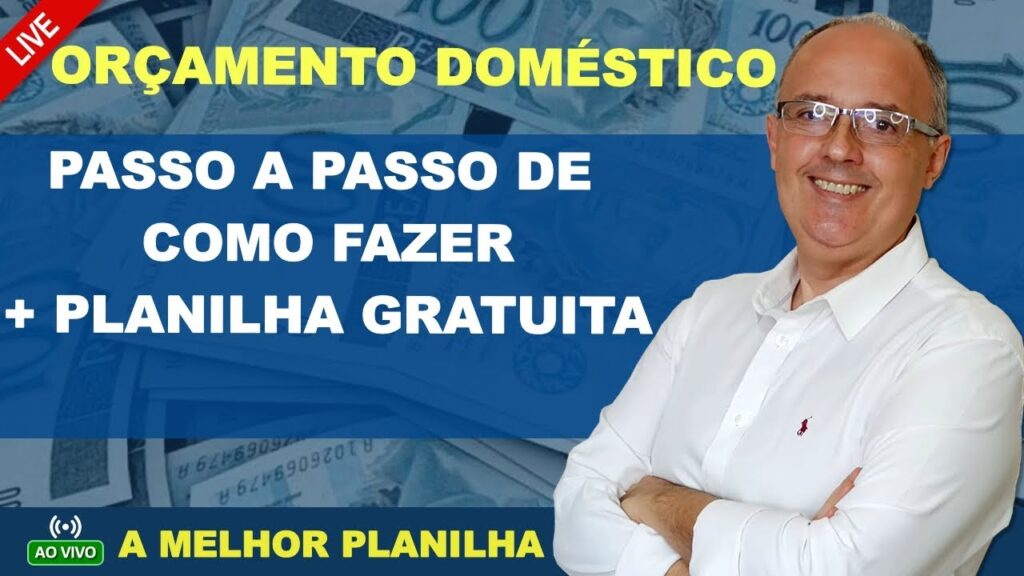 Como fazer uma planilha simplificada de orcamento domestico no excel 1