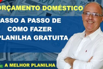 Como fazer uma planilha simplificada de orcamento domestico no excel