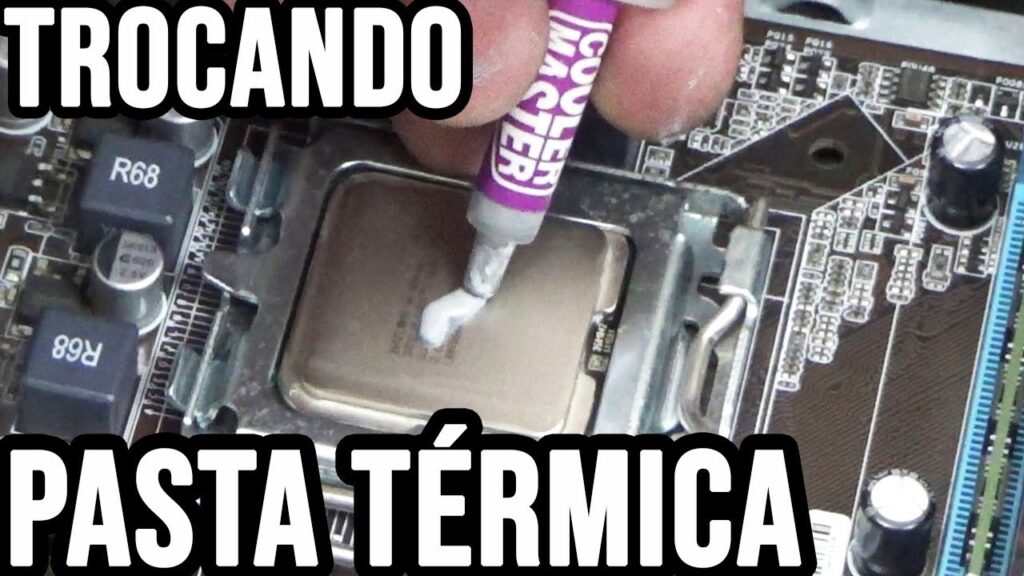 Como trocar pasta termica do processador 1