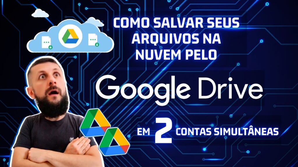 Como entrar e alternar em diferentes contas do google drive 1