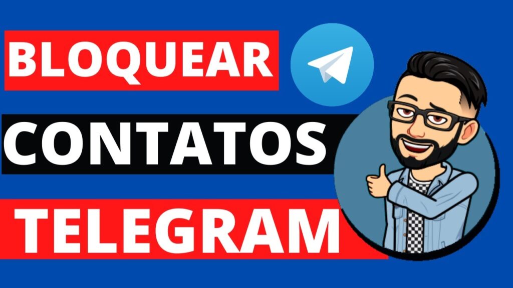 Como bloquear um contato no telegram 1