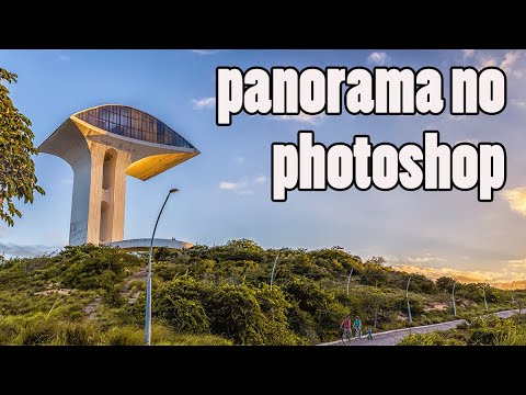 Como criar fotos em panorama com photoshop 360 no photomerge 1