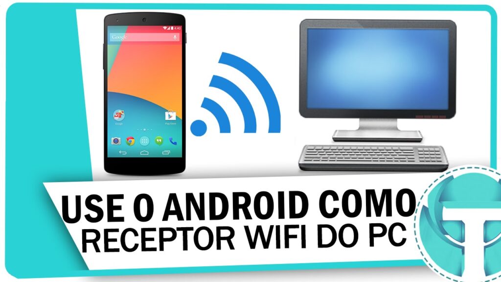 Como usar o celular android Como receptor wi fi 1