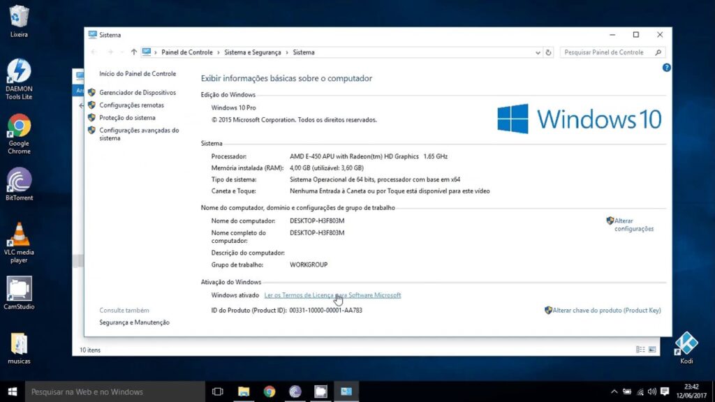 Como ver especificacoes exatas do seu computador no windows 10 1