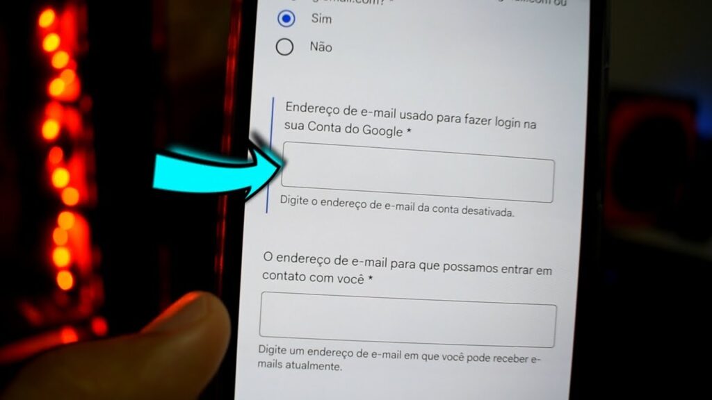 Como redefinir ou atualizar seus dados de recuperacao de senha do gmail 1
