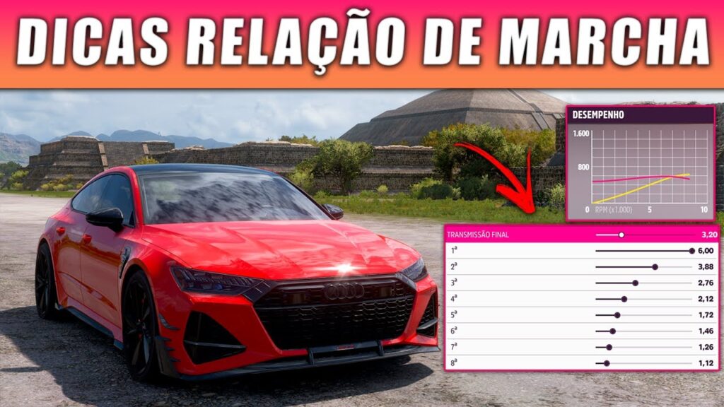Como ajustar configuracoes do carro em forza 6 no xbox one 1