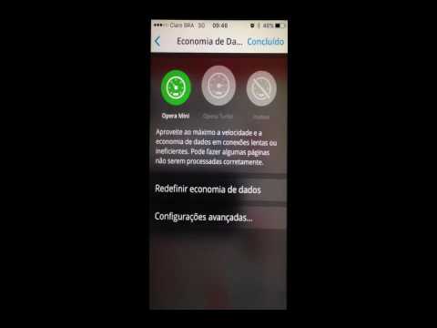 Como ver videos com o opera mini e economizar sua internet 1