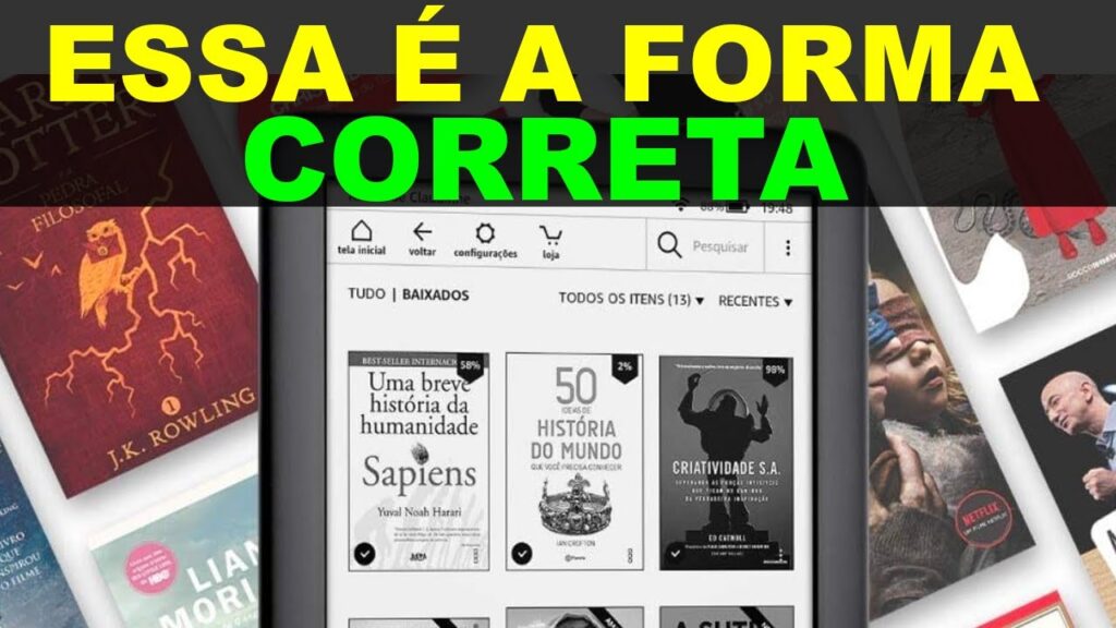 Como compartilhar e books do kindle no facebook e por e mail 1