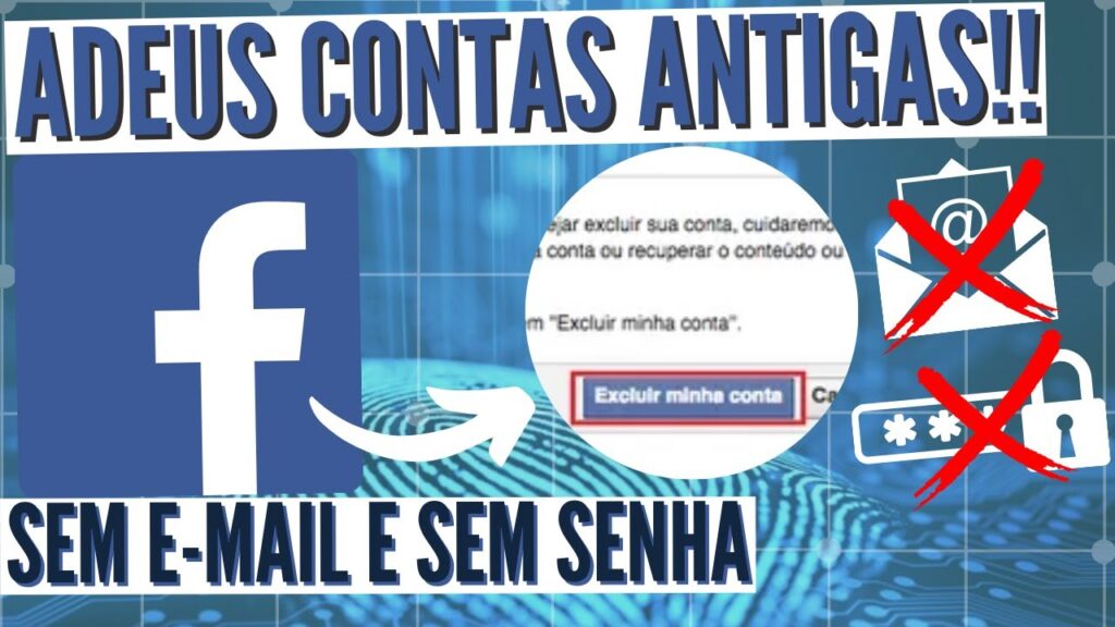Como excluir um facebook de quem nao lembra mais senha 1