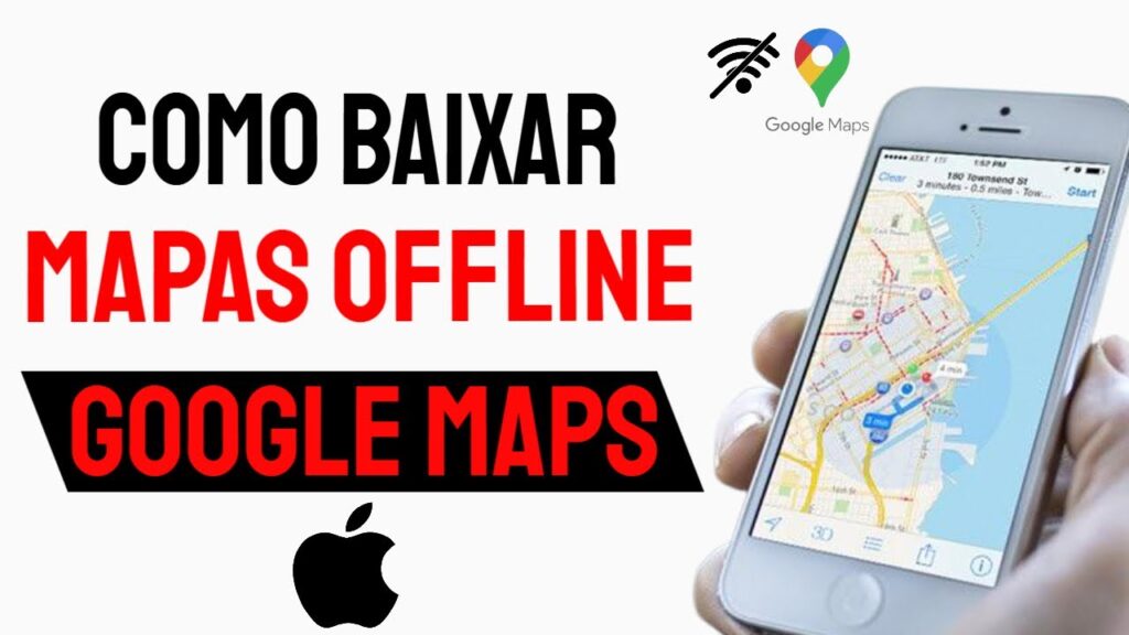 Como fazer o download de mapas offline do google maps no iphone 1