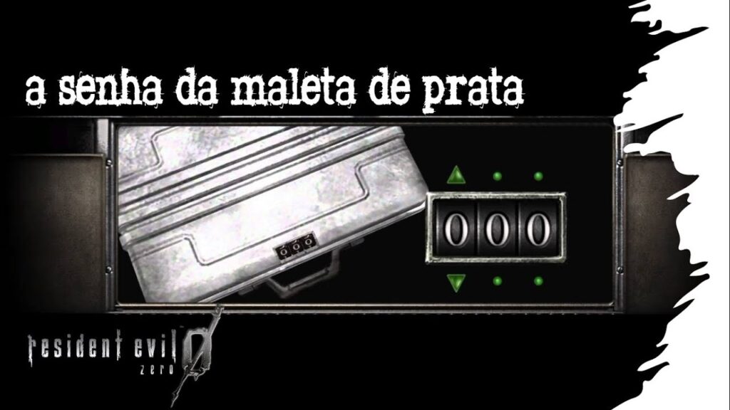 Como usar codigo em resident evil 0 hd para abrir mala prateada 1