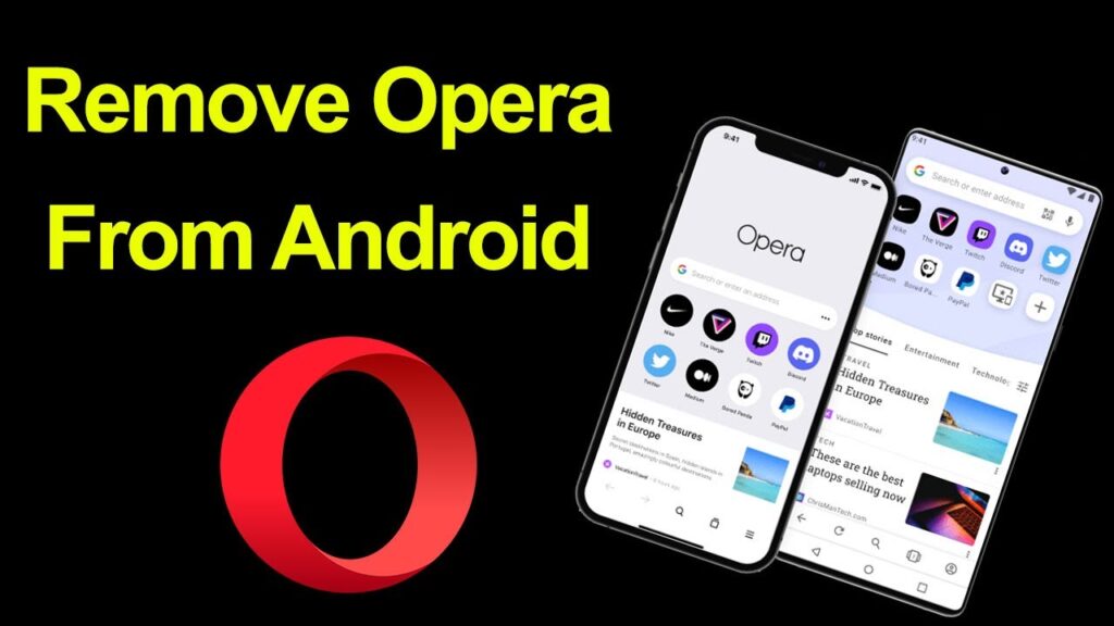 Como remover o opera mini do celular 1