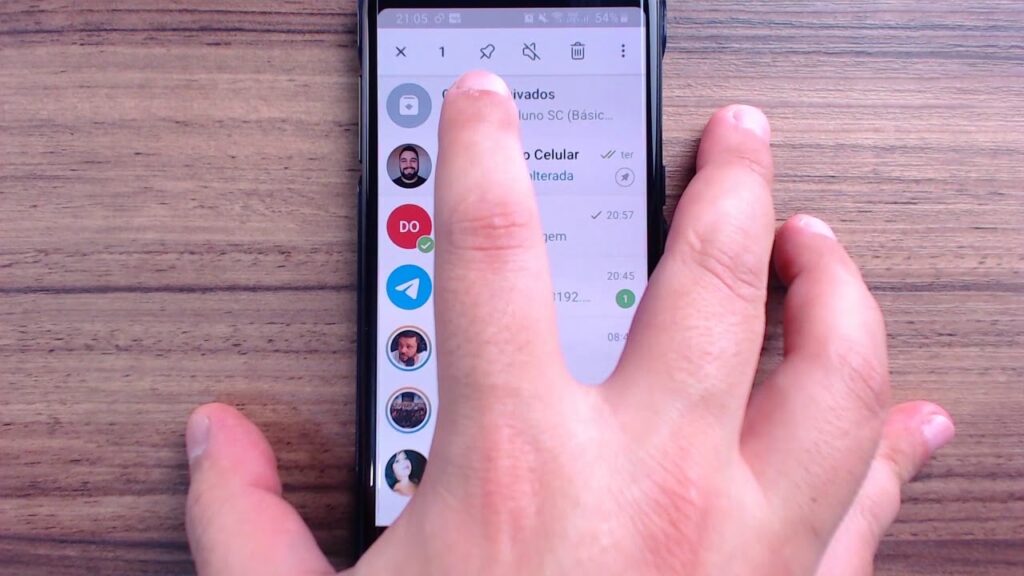 Como funciona o chat secreto do telegram 1