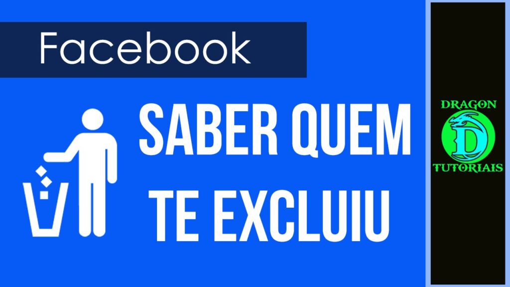 Como saber quem o deletou do facebook 1