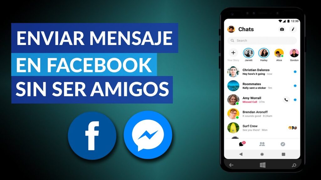 Como enviar links do facebook por inbox no messenger 1