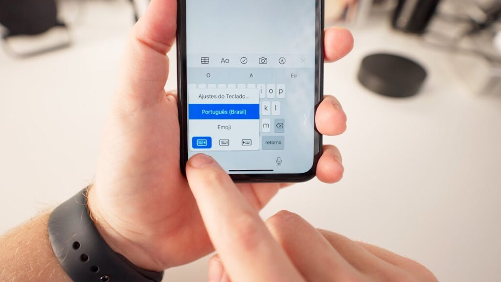 Como usar os atalhos do teclado do iphone para digitar mais rapido 1