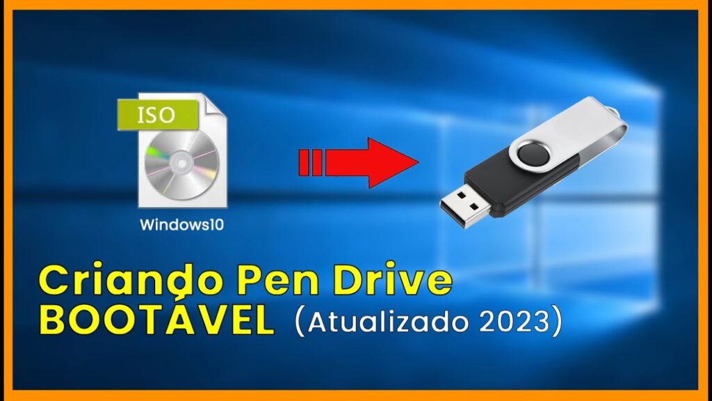 Como criar um pendrive bootavel para instalar o windows 1