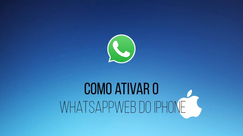 Como ativar o whatsapp web no iphone 1