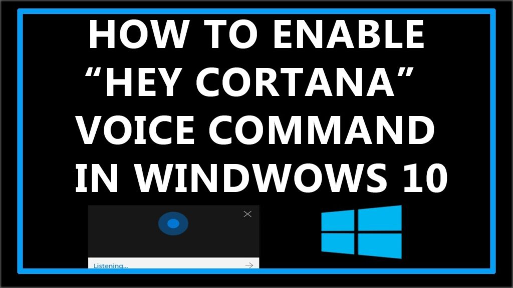 Como ativar o comando hey cortana no windows 10 1