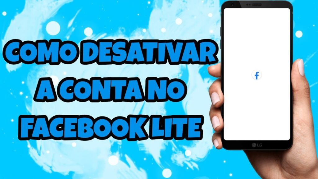 Como sair da sua conta no facebook lite 1