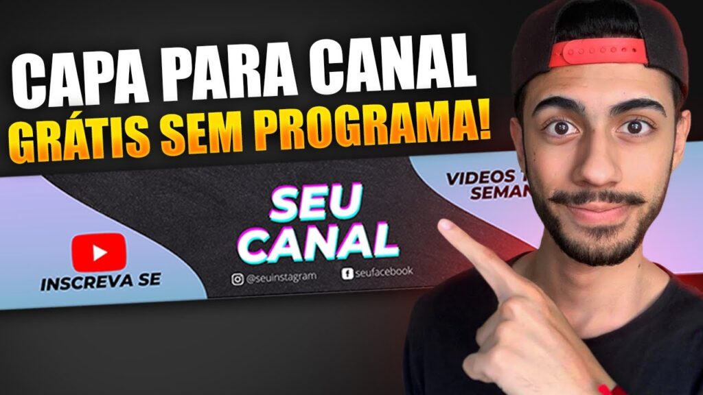 Como colocar imagem de capa em um canal do youtube 1