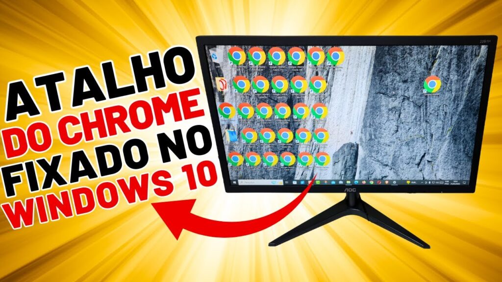 Como fixar aplicativos do chrome na barra de tarefas do windows 10 1