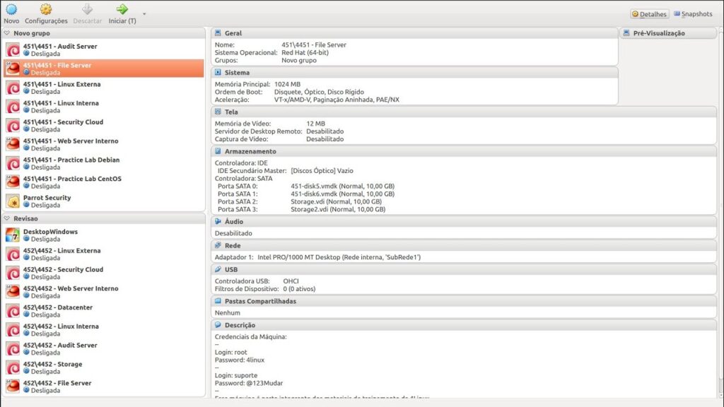Como sair do modo escalonado no virtualbox 1
