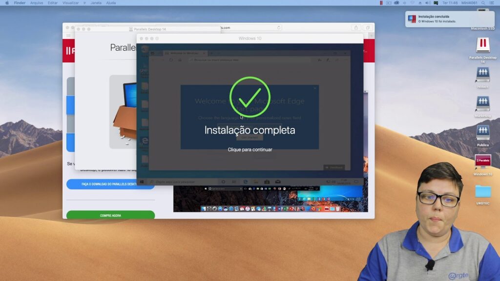 Como instalar o windows 10 no mac usando o parallels desktop 1
