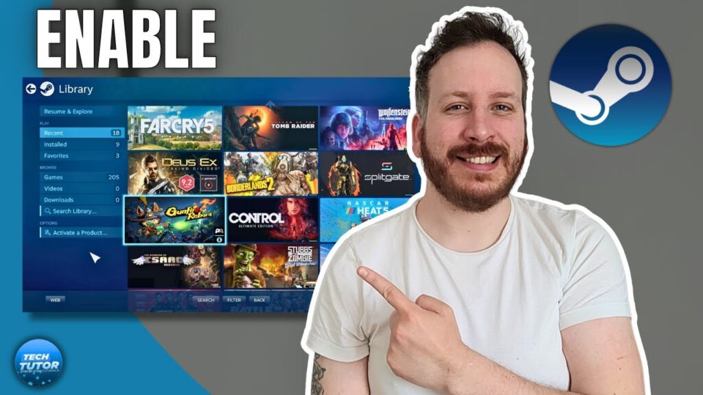 Como usar o modo big picture no steam para aproveitar jogos na tv 1