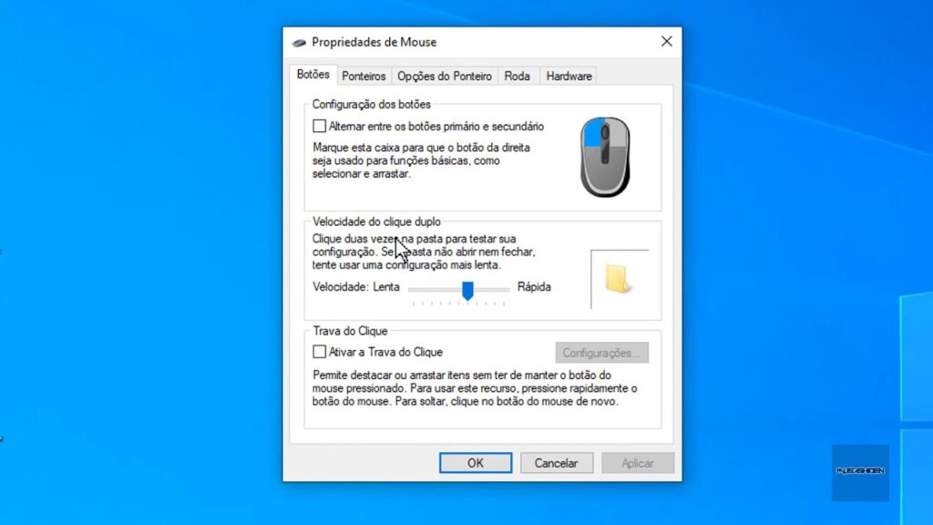 Como configurar os botoes dos mouses da microsoft 1