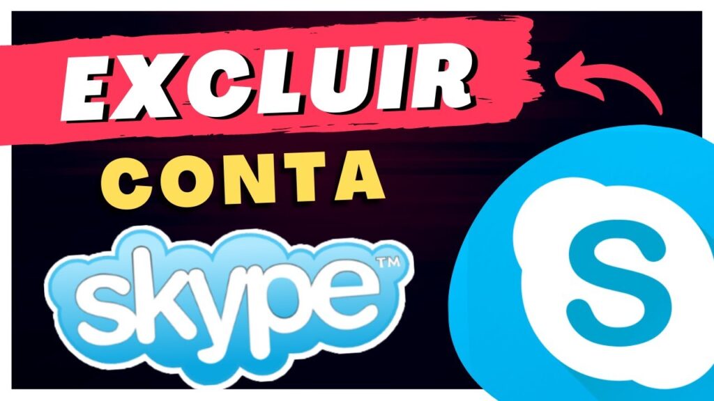Como excluir uma conta do skype 1