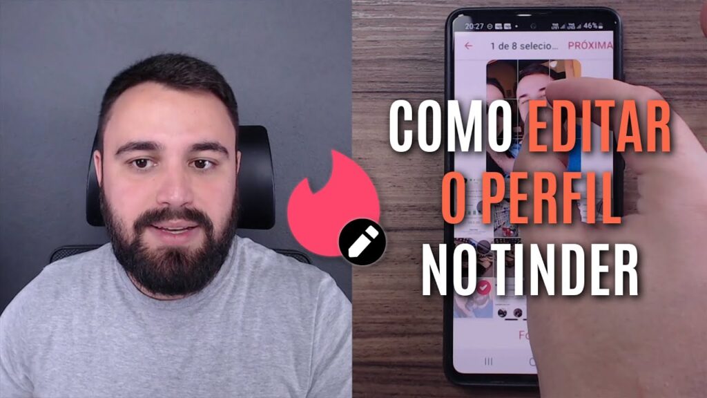 Como editar seu perfil no tinder 1
