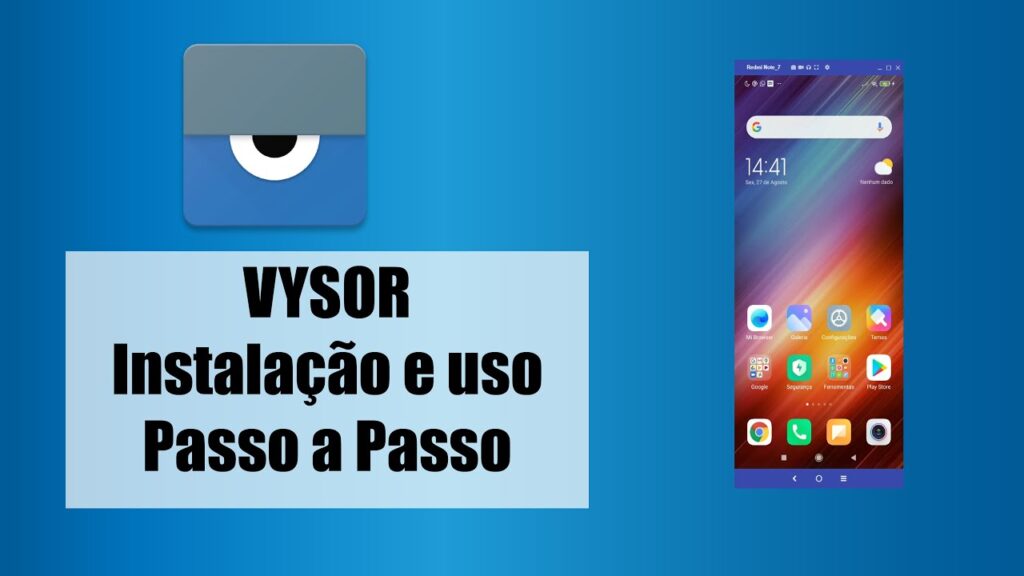 Como usar o vysor e espelhar o android no seu computador 1