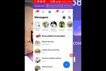 Como iniciar uma conversa no chat do facebook lite para android