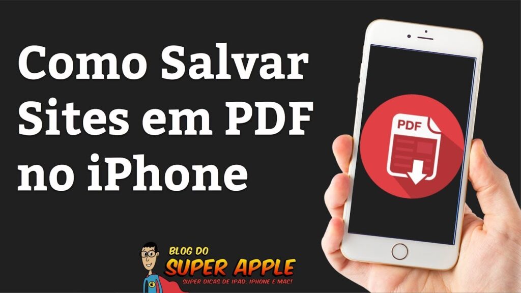 Como salvar uma pagina em pdf no ios 9 1