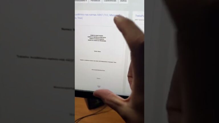 Como usar fastformat para escrever trabalhos academicos e monografias