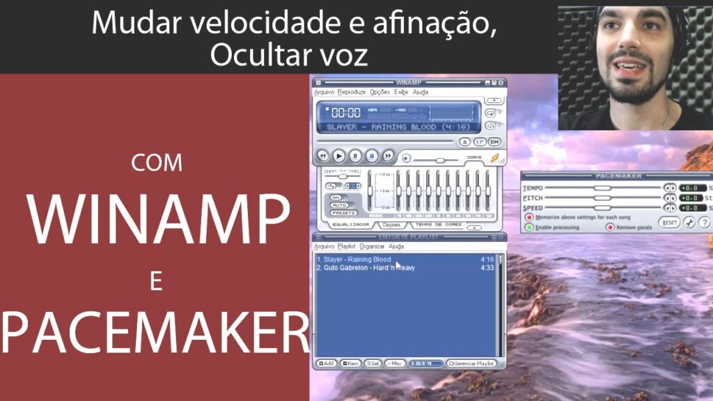 Como retirar faixa de voz de uma musica usando o winamp 1