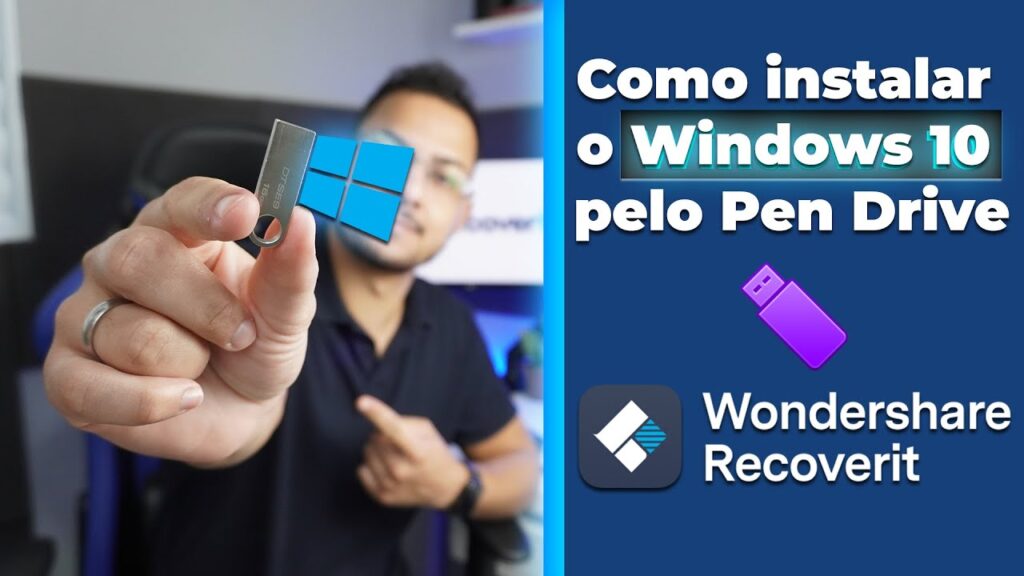 Como instalar o windows 10 partir de um pendrive bootavel 1